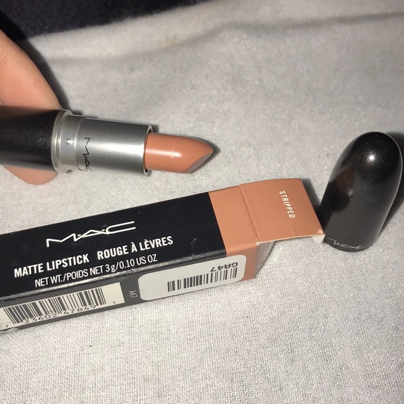 stripped mac lipstick